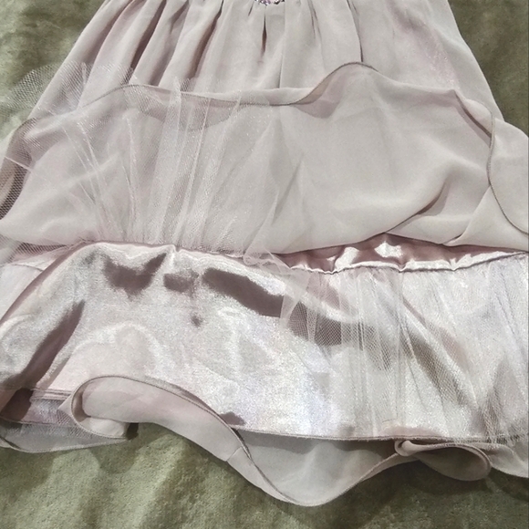 Little Mistress Lavender Dress – Sequins, Rhinestones, Wire Hem – Size 4 - Picture 14 of 17